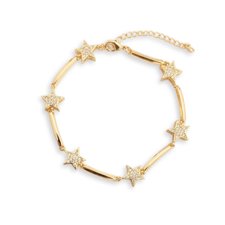 PULSEIRA ESTRELAS CRAVEJADAS